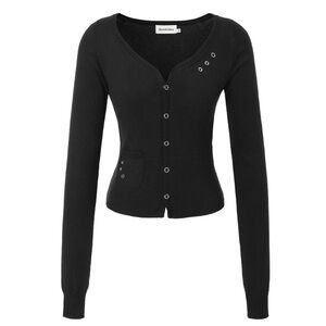 Threetimes cardigan- black